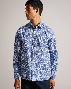 Uldale Long Sleeve Paisley Shirt