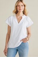 Loretta SUPIMA Slub Tee