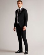 Pinets Slim Fit Tuxedo Suit Trousers