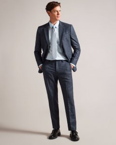 Arthurt Slim Wool Blend Trousers