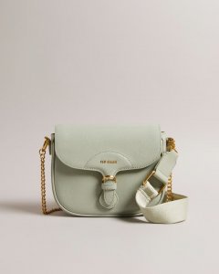 Esia Webbing Crossbody Saddle Bag