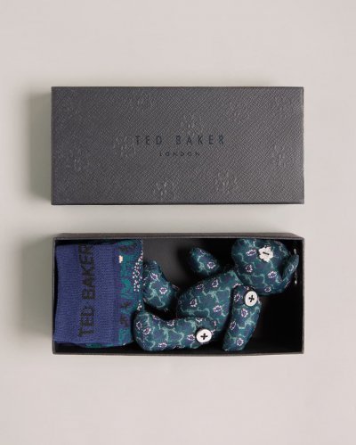 Perriia Socks And Teddy Gift Set