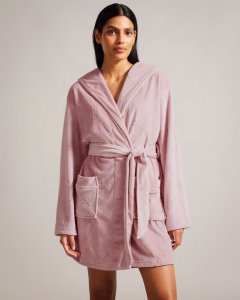 Slepse Plush Hooded Dressing Gown