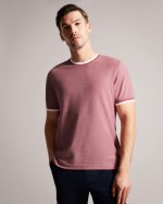 Bowker Regular Fit Textured T-Shirt