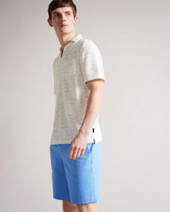 Milson Short Sleeve Open Collar Towelling Polo