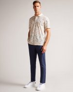 Baren Irvine Fit Textured Trousers