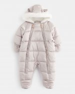 Hafsah Quilted Double Zip Snowsuit