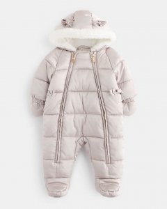 Hafsah Quilted Double Zip Snowsuit