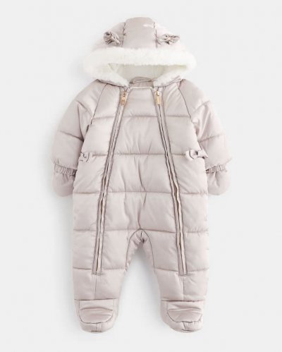 Hafsah Quilted Double Zip Snowsuit