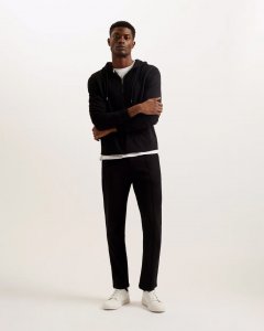 Vitron Slim Fit Creased Jersey Trousers