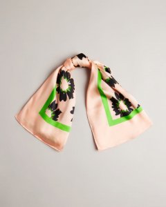 Agnesse Floral Printed Square Scarf