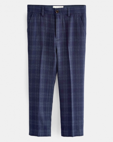 Schuman Check Suit Trousers - Click Image to Close