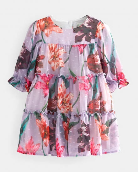 Tovahh Floral Tiered Dress - Click Image to Close