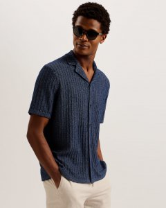 Proof Short Sleeve Knitted Polo Shirt