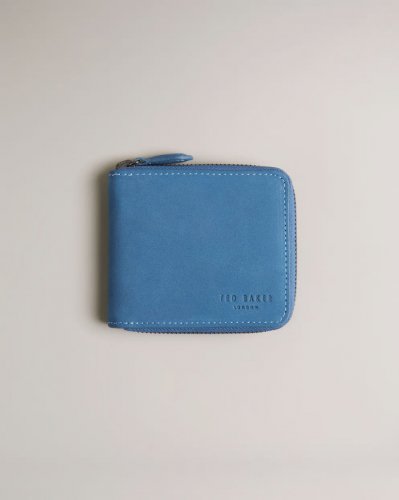 Krolt Nubuck Zip Around Wallet