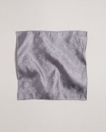 Besquar Magnolia Jacquard Pocket Square