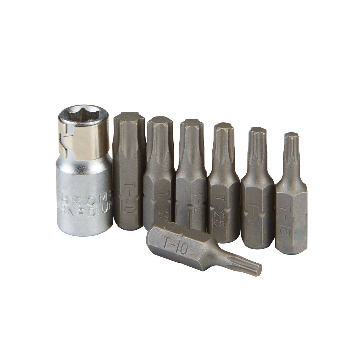 PITTSBURGH 8 Piece Star Hex Bit Set