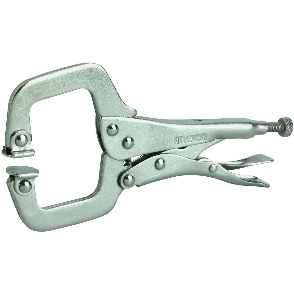 PITTSBURGH 6" Swivel Pad Lock-Grip Pliers