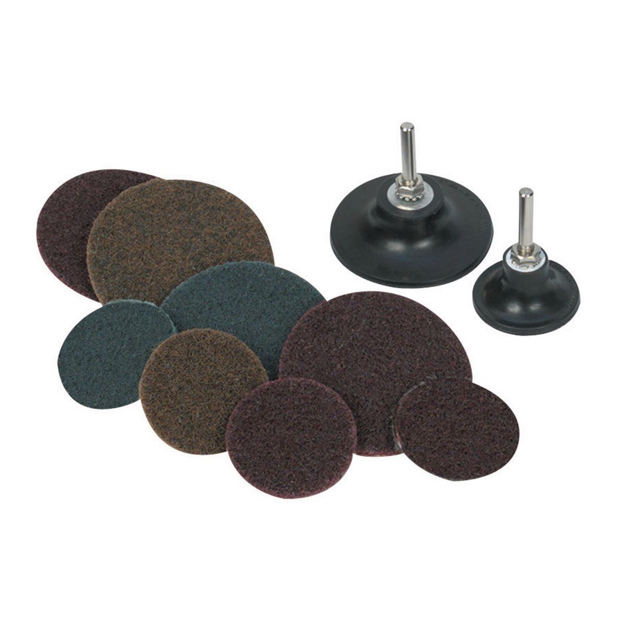 WARRIOR 2 in., 3 in. Fiber Disc Sanding Kit