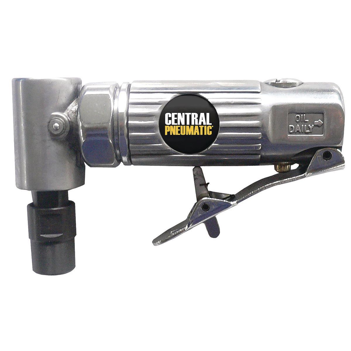 CENTRAL PNEUMATIC 1/4" Front Exhaust Air Angle Die Grinder