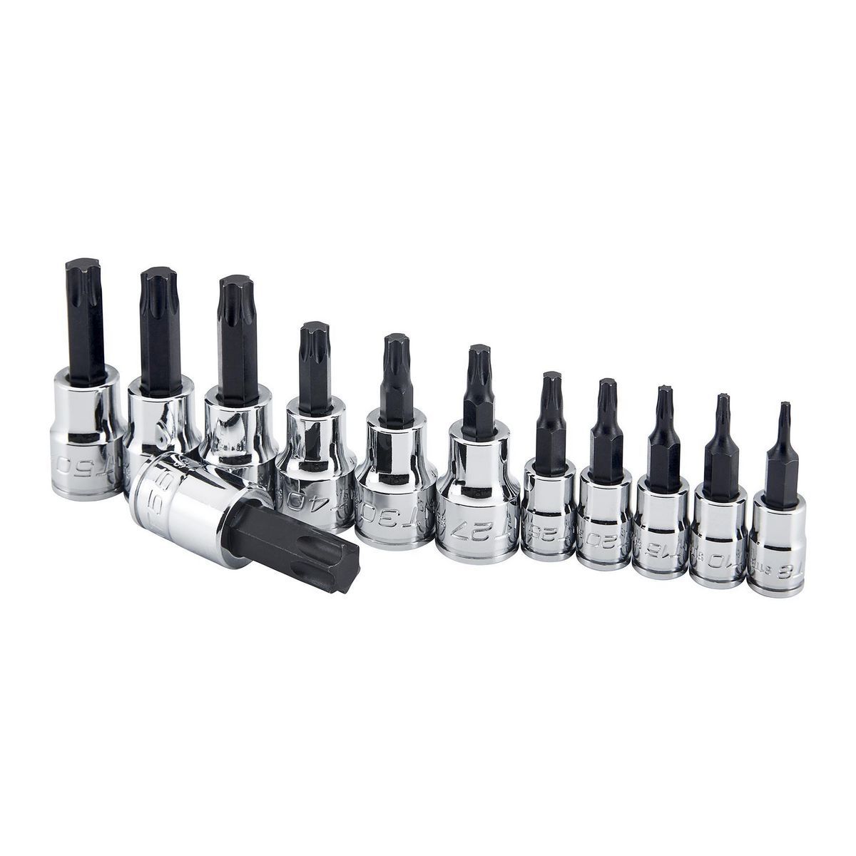 ICON 1/4 in., 3/8 in. Drive Professional TORX Bit Socket Set, 12 Piece