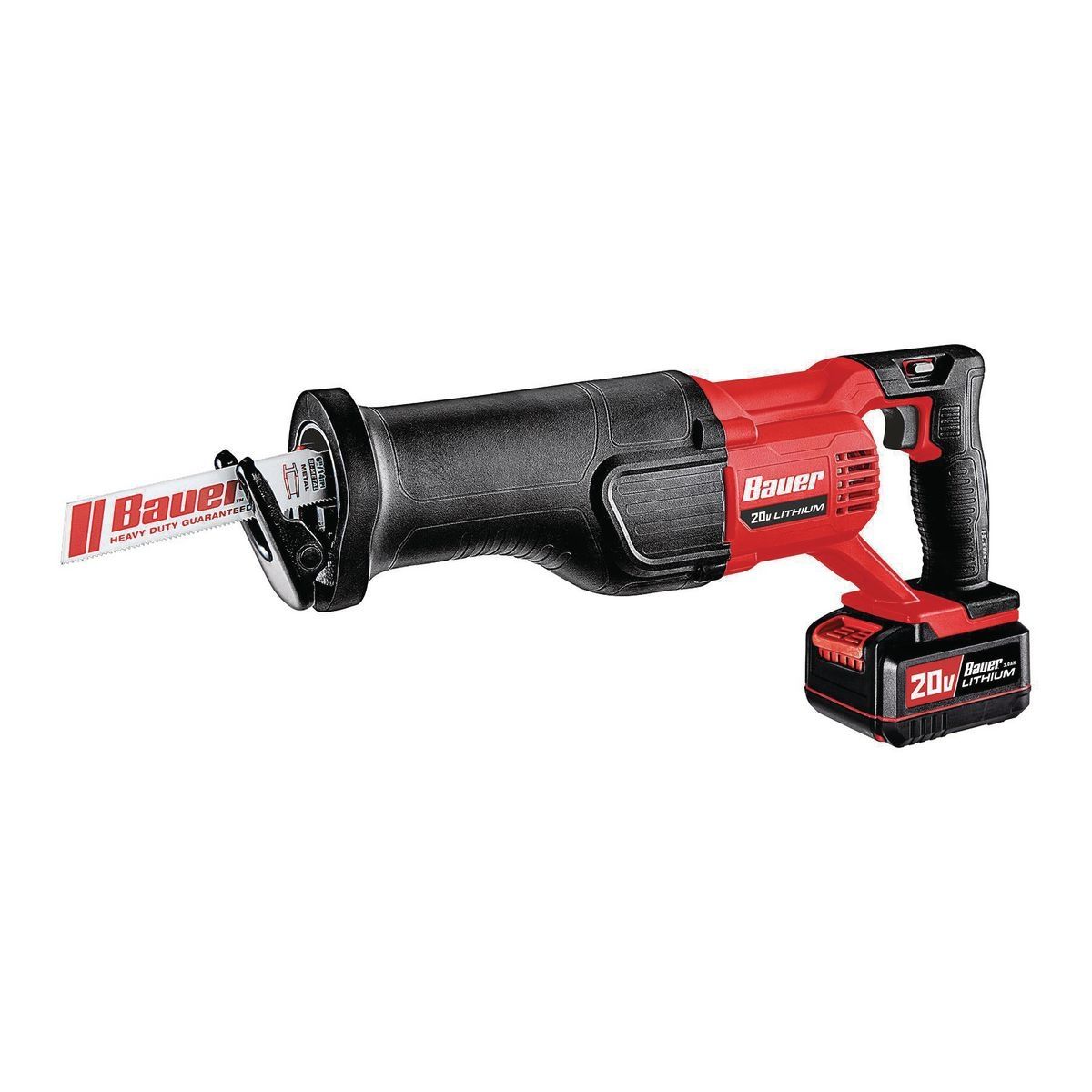 BAUER 20V Cordless Reciprocating Saw - Tool Only