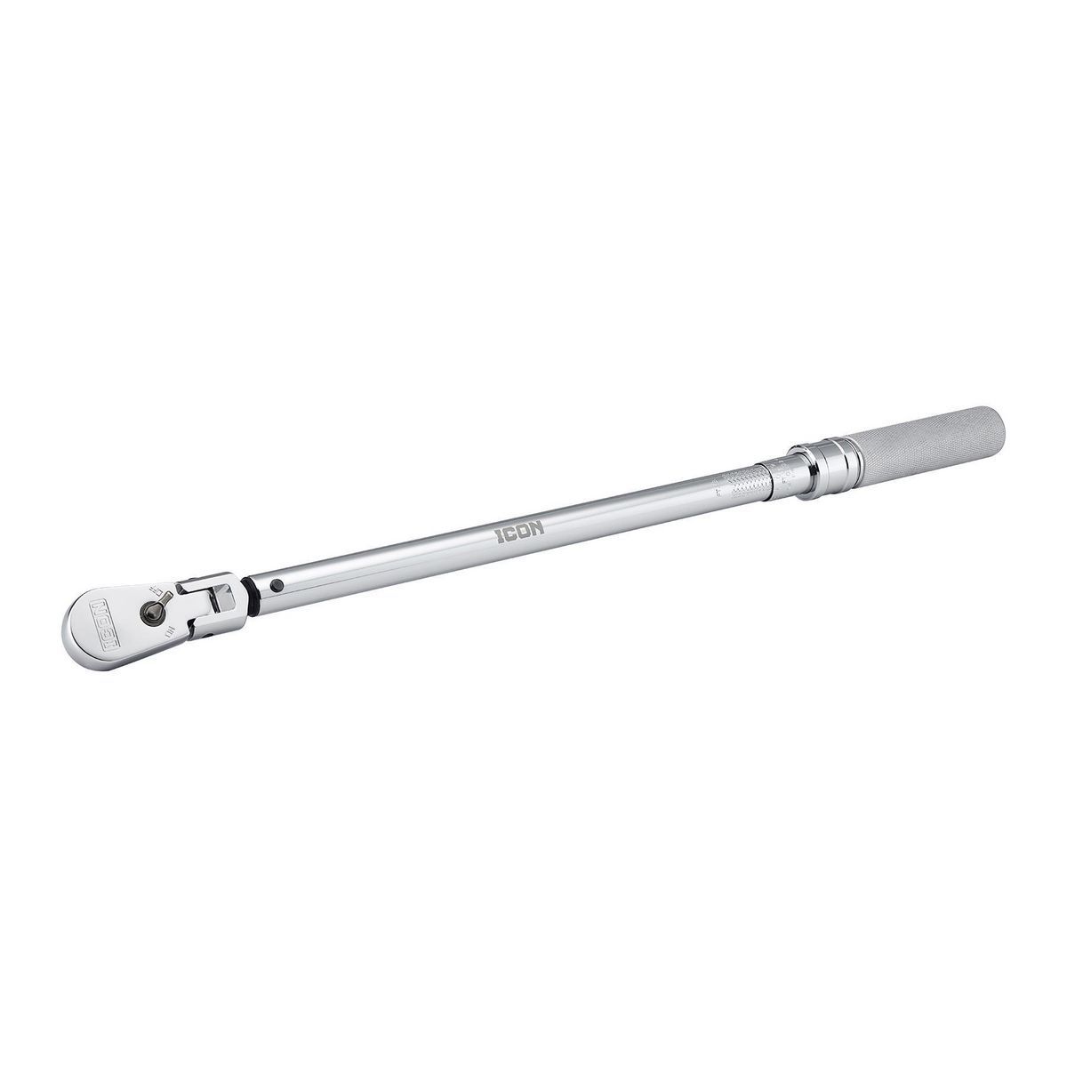 ICON 1/2 in. Drive 50-250 ft. lb. Professional Flex Head Click Torque Wrench