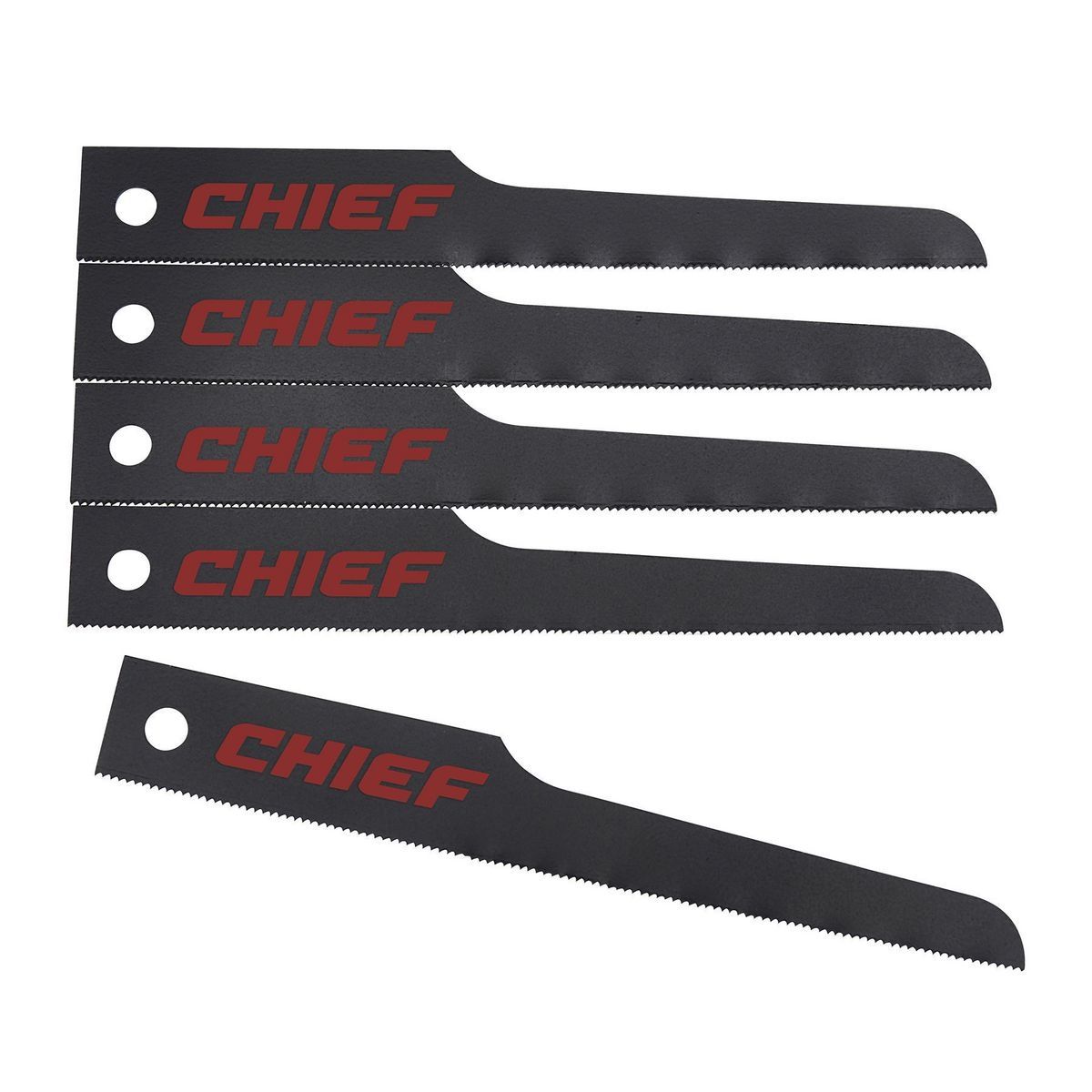 CHIEF 32 TPI Professional Air Saw Blades, 5 Pack