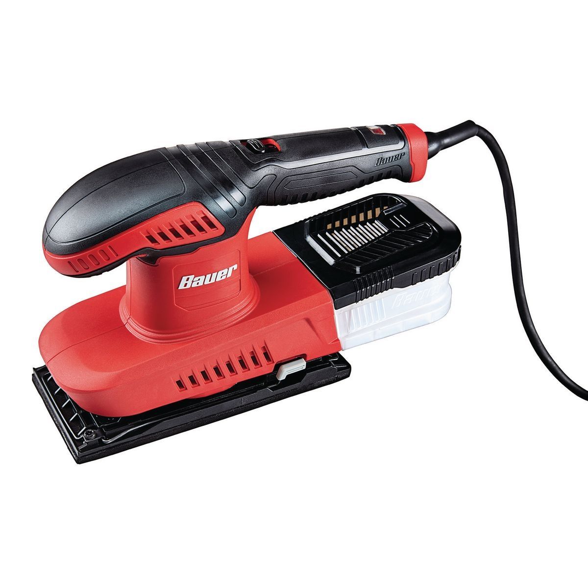 BAUER 1.8 Amp Orbital 1/3 Sheet Sander with Anti-Vibration