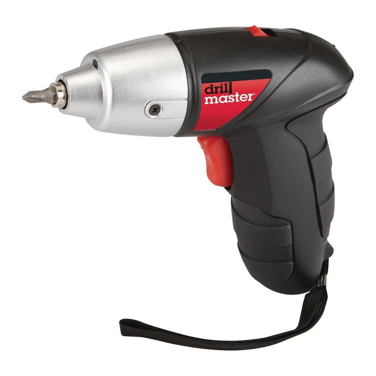 DRILL MASTER 4.8V Cordless 1/4 in. Screwdriver Kit with 2 Insert Bits and Wall Charger