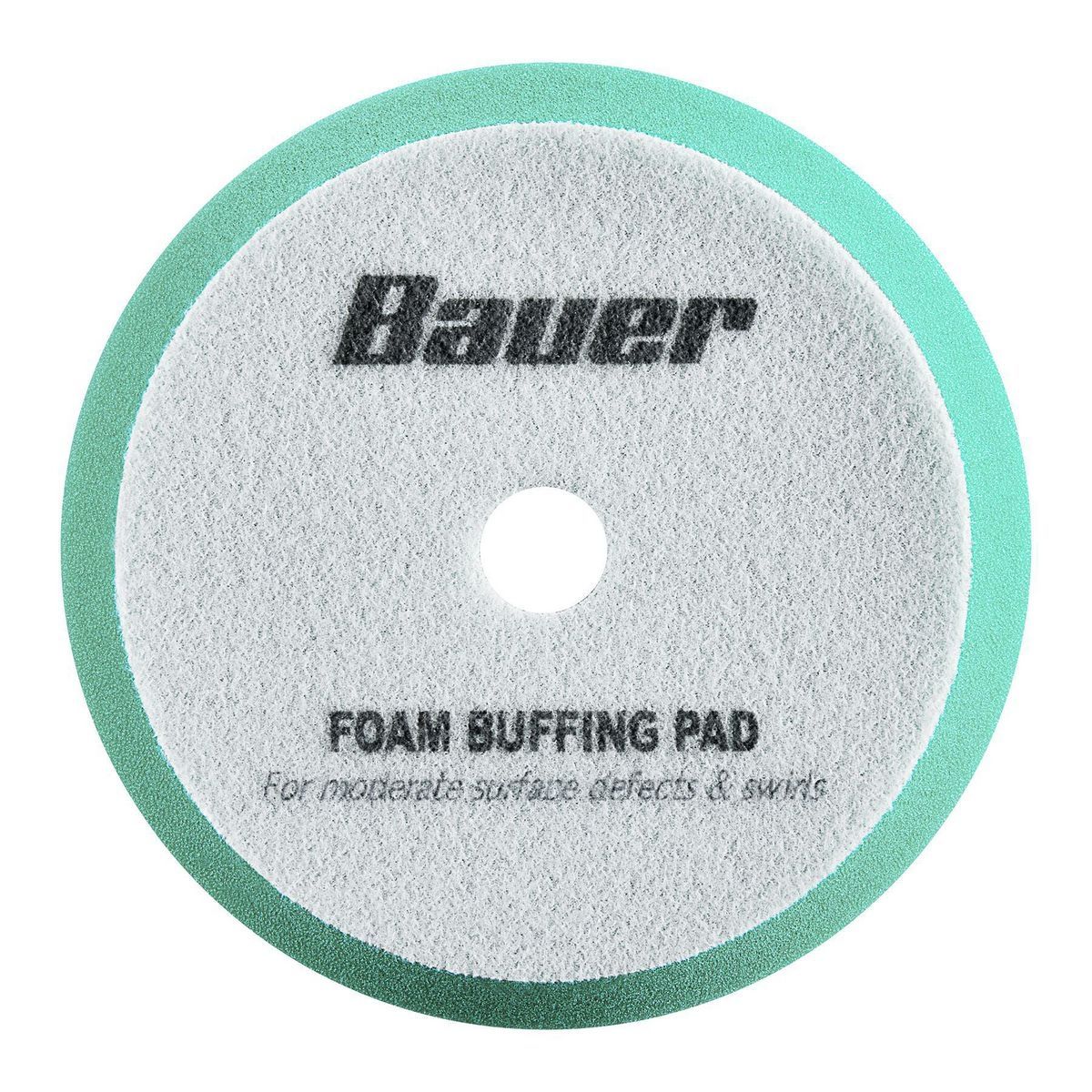 BAUER 6 in. Medium Foam Polishing Pad - Green