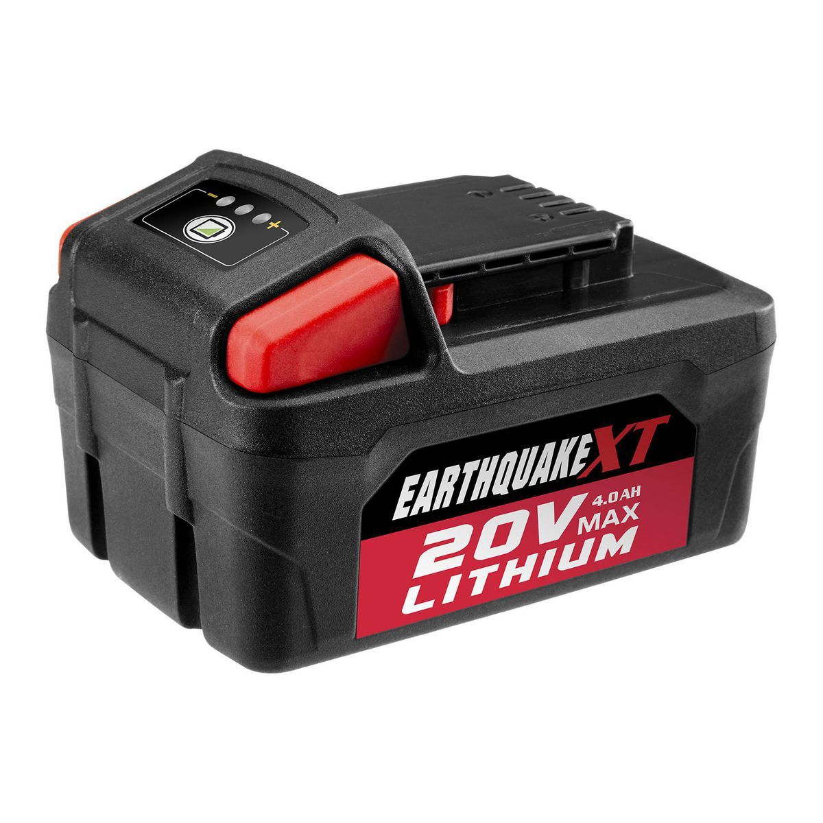 EARTHQUAKE XT 20V Max Lithium 4.0 Ah Battery