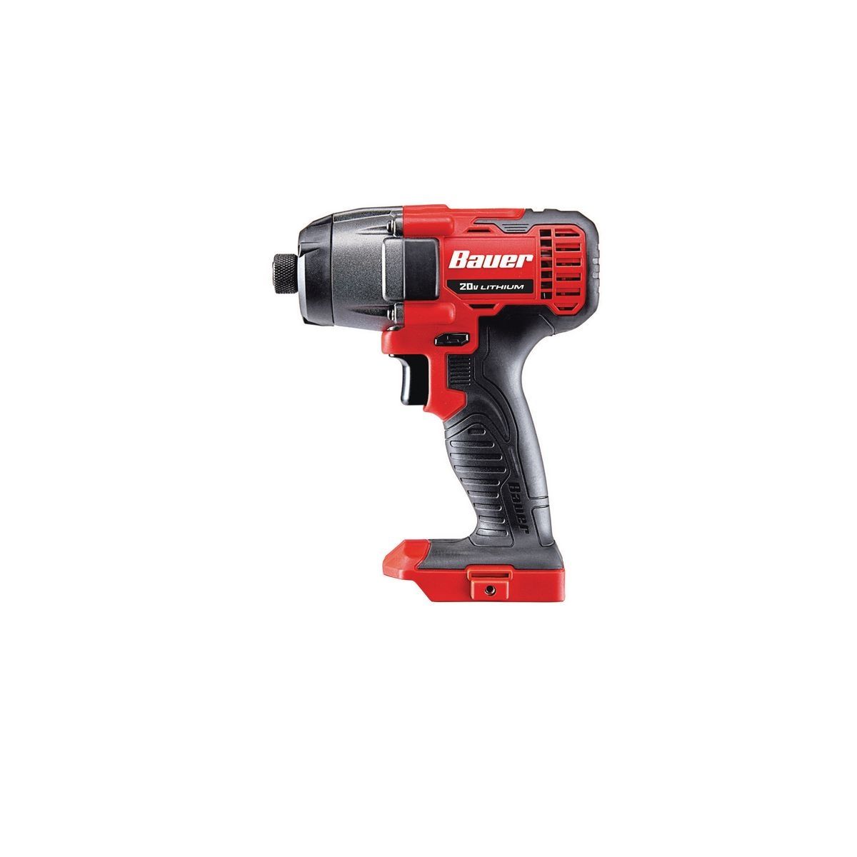 BAUER 20V Cordless 1/4 in. Hex Compact Impact Driver - Tool Only