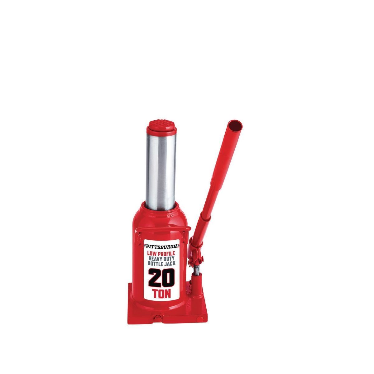 PITTSBURGH 20 Ton Hydraulic Low-Profile Bottle Jack