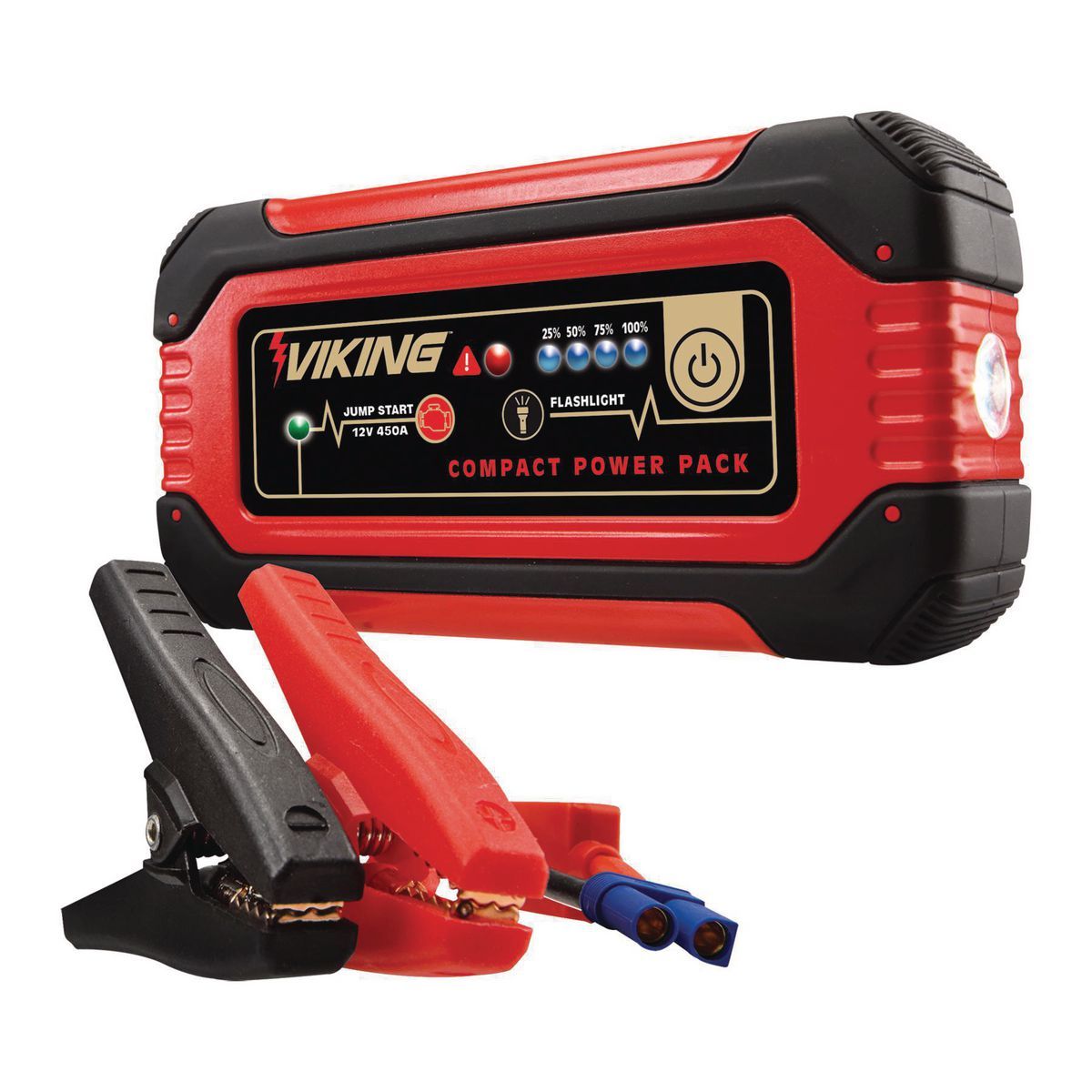 VIKING 450 Peak Amp Portable Lithium Ion Jump Starter and Power Pack