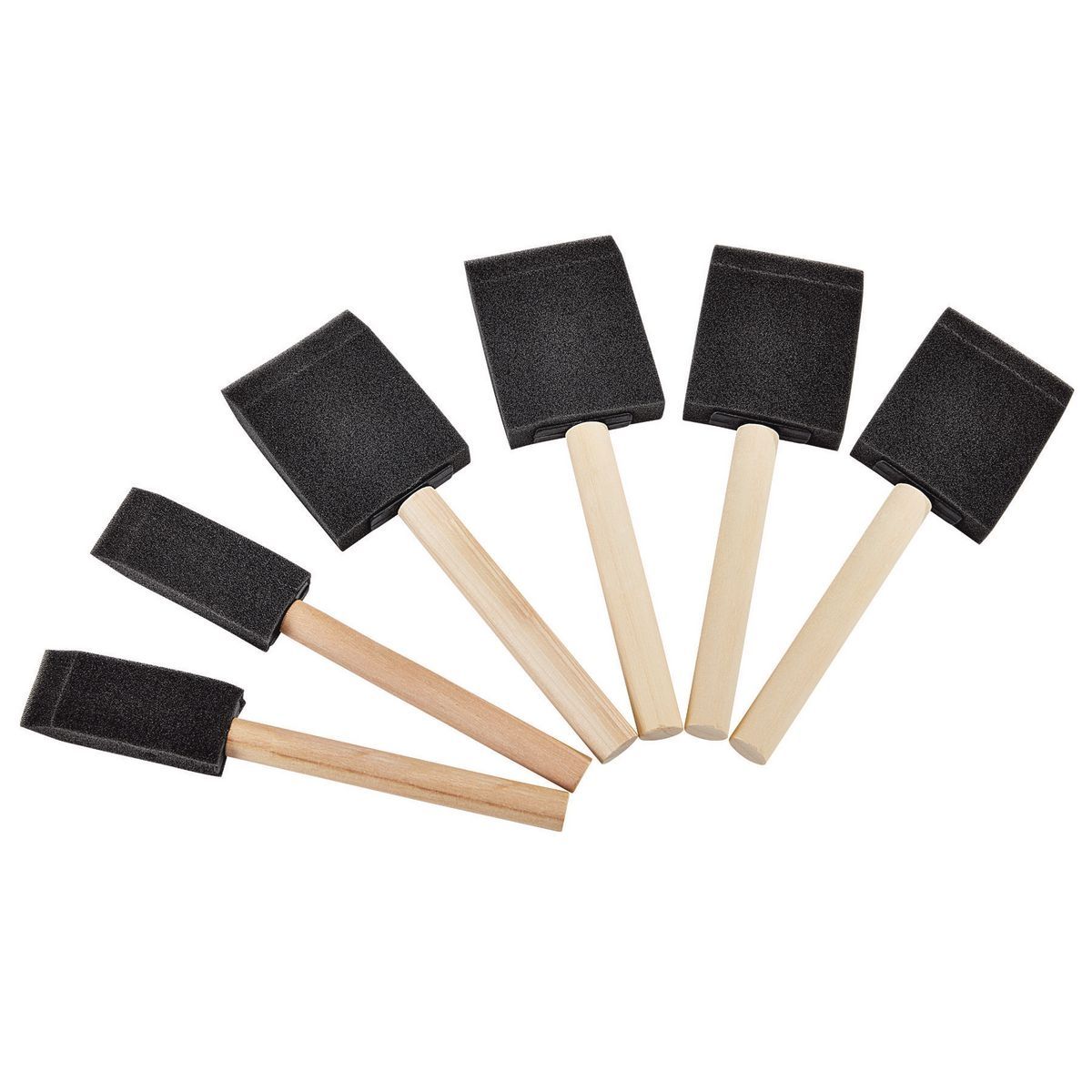 LINZER Foam Brush Kit, 6 Piece