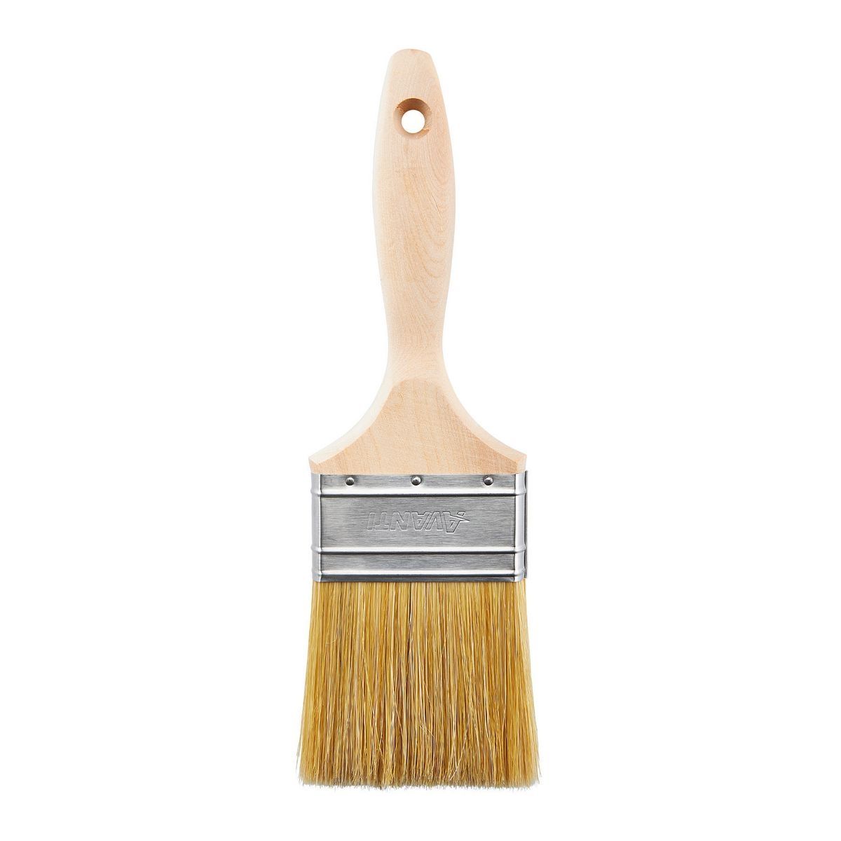 AVANTI 3 in. Flat Natural Bristle Brush, BEST Quality