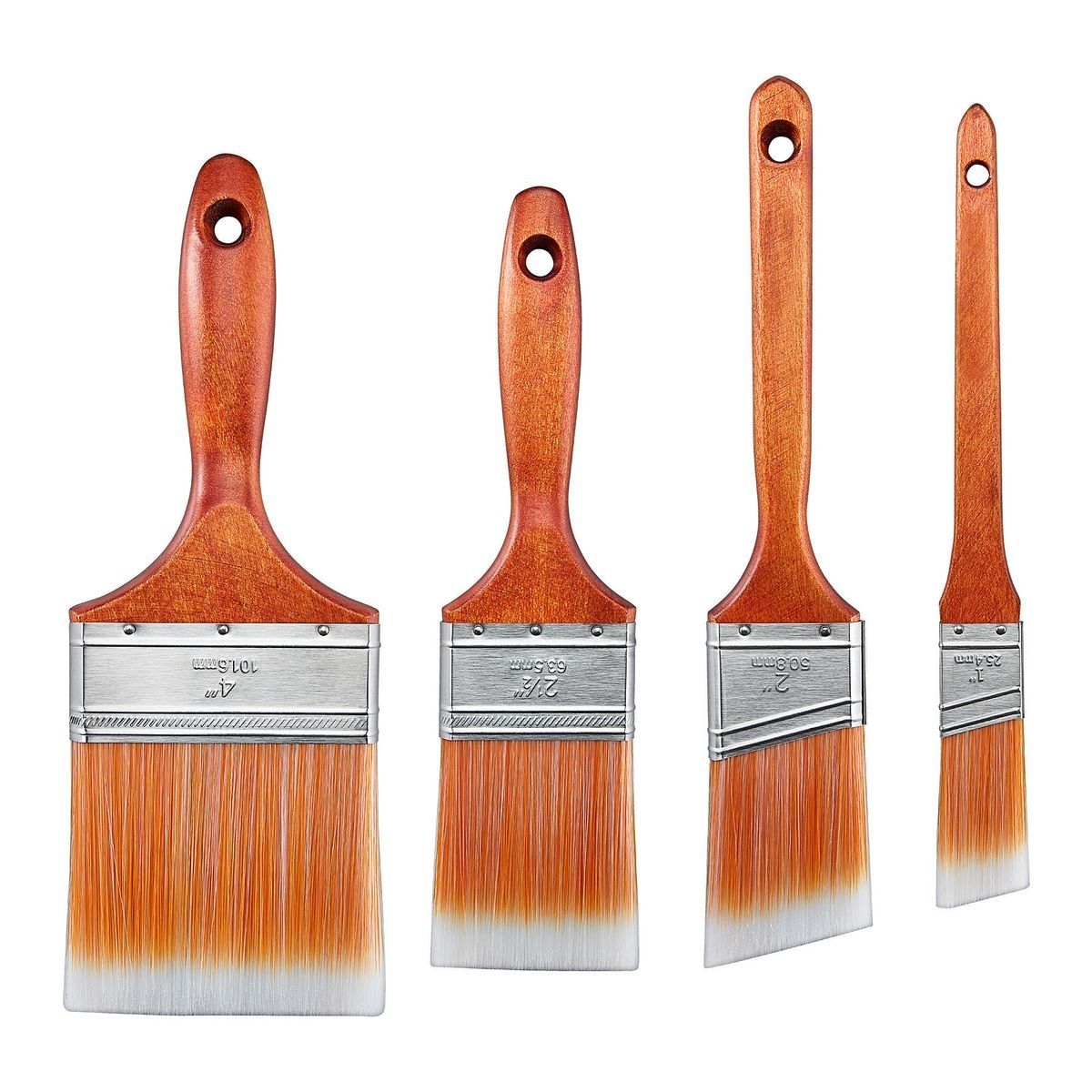 VALSPAR Paint Brush Set, 4 Piece, BETTER Quality