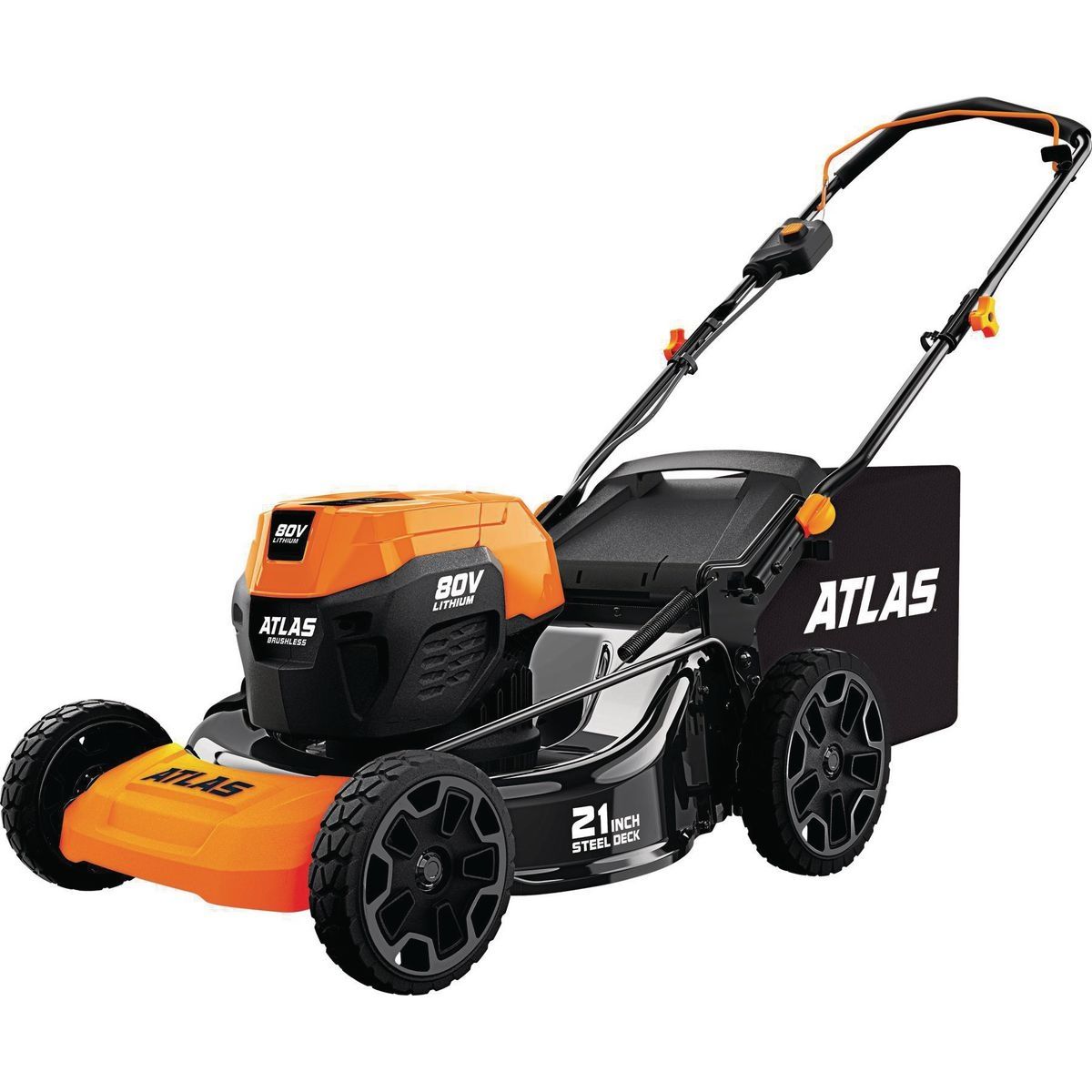 ATLAS 80V Brushless Cordless 21 In. Push Lawn Mower - Tool Only