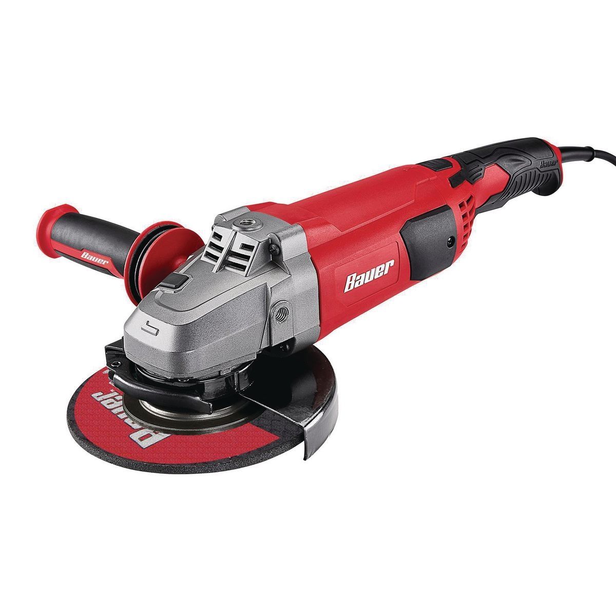 BAUER 15 Amp 7 in. Trigger Grip Angle Grinder with 180