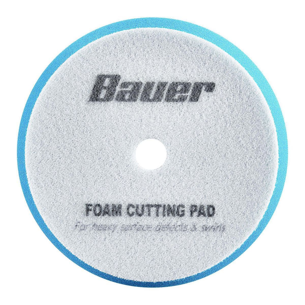 BAUER 7 in. Coarse Foam Polishing Pad - Blue