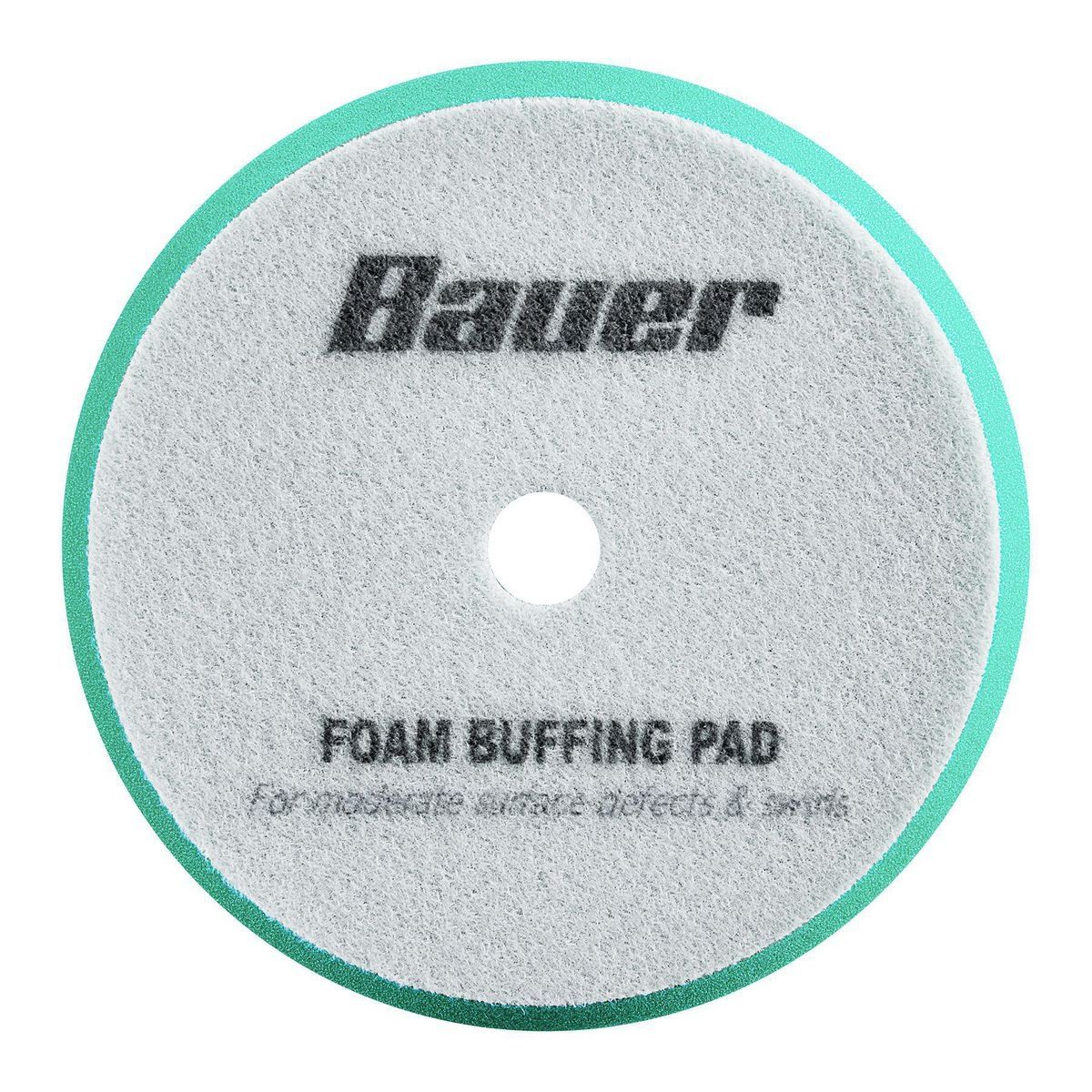 BAUER 7 in. Medium Foam Polishing Pad - Green