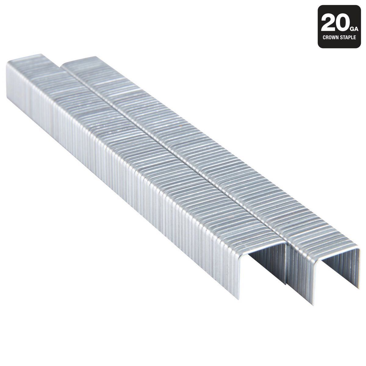 FASTENSTRONG 3/8 in. x 7/16 in. Crown 20 GA Galvanized Staples, 5040 Piece