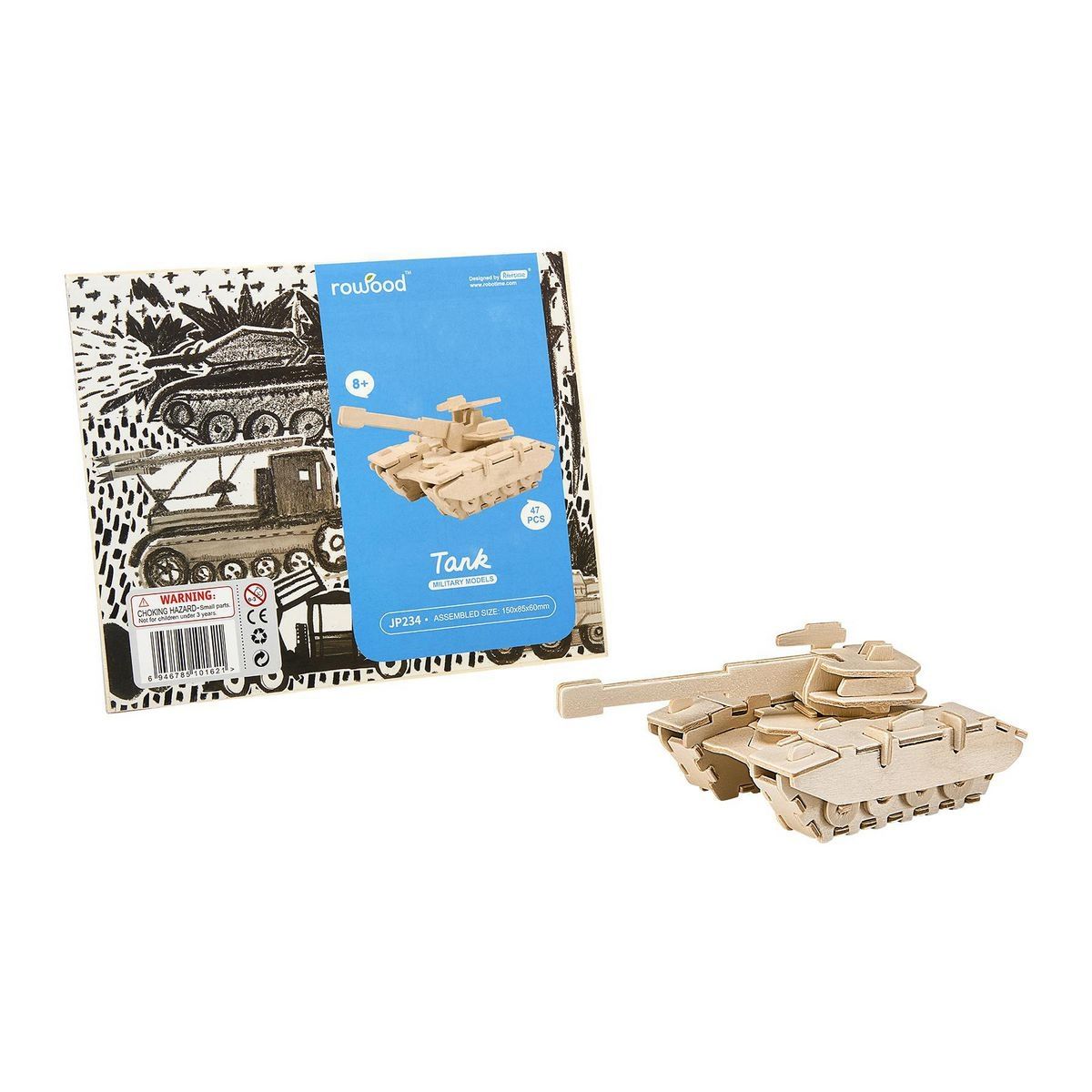 ROBOTIME Military Hobby Wood Puzzle