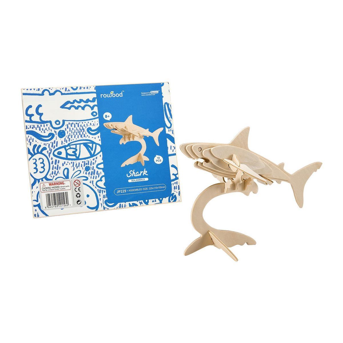 ROBOTIME Sea Animal Wood Puzzle