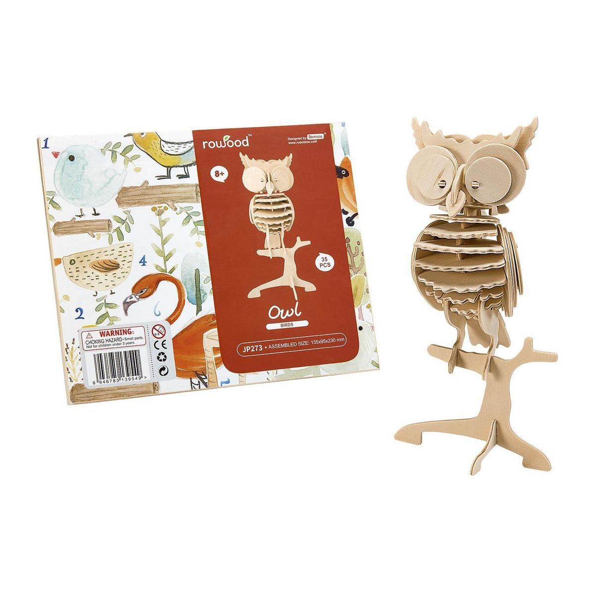 ROBOTIME Bird Wood Puzzle