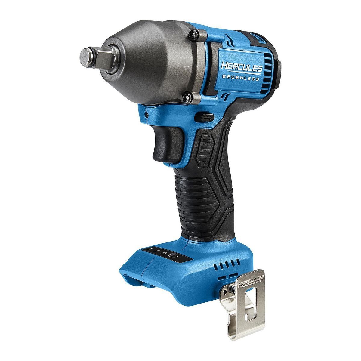 HERCULES 20V Brushless Cordless 1/2 in. Compact 3-Speed Impact Wrench, Blue - Tool Only