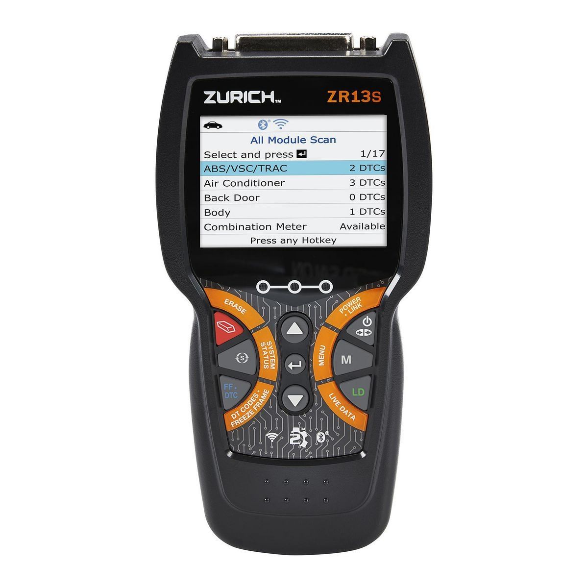 ZURICH ZR13s OBD2 Code Reader with ABS/SRS/FIXASSIST