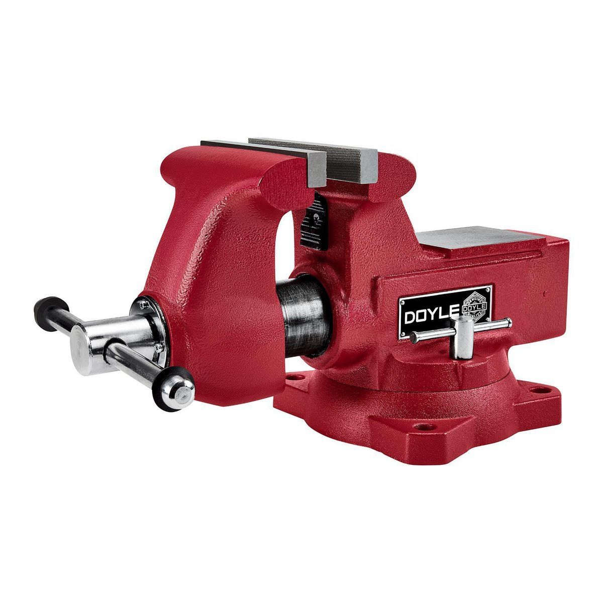 DOYLE 4 in. Swivel Vise with Anvil and Pipe Jaws