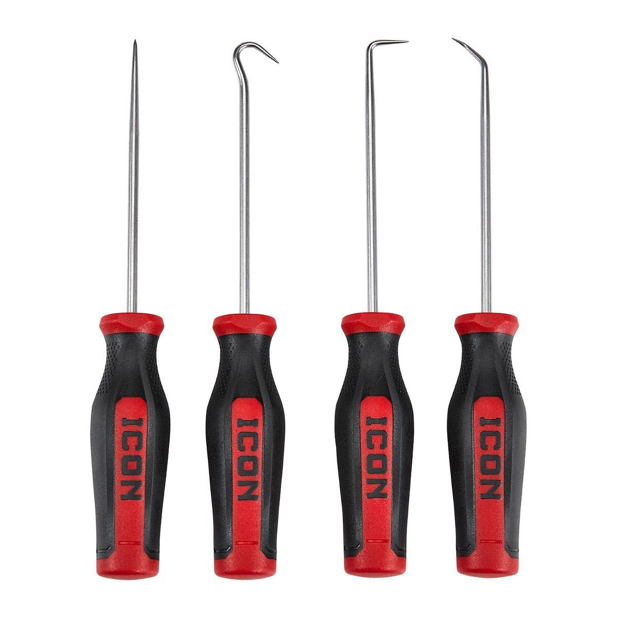 ICON Professional Mini Soft Grip Pick and Hook Set, 4 Piece